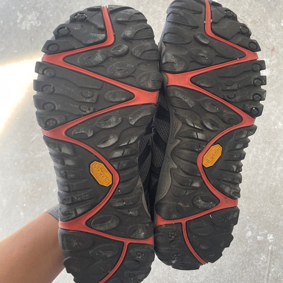 Merrell All Out Blaze Aero‎ Sport Hiking Water Shoes Mens 9.5 gray Black Red main image 13